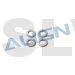 H25128  Align Main Shaft Spacer (4pc) (T-REX 250) 